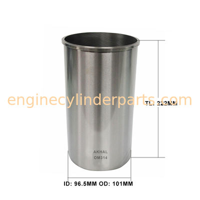 Diesel Cast Iron Cylinder Liners 004WV08 Fit Mercedes Benz OM314